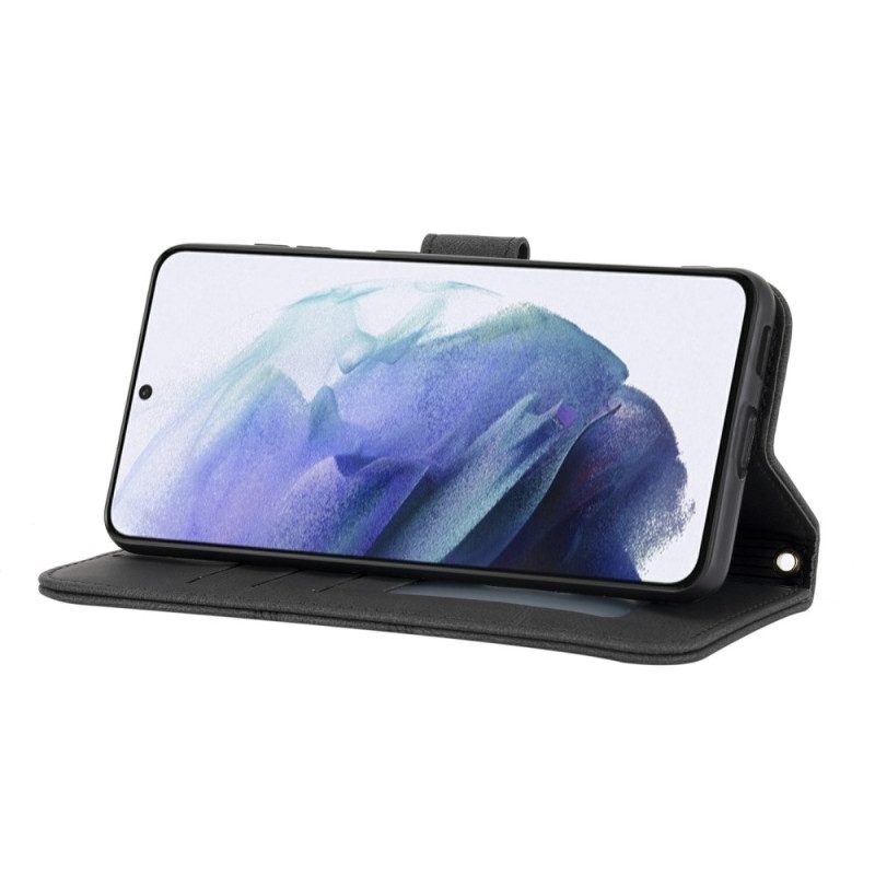 Lederhüllen Für Samsung Galaxy S25 Plus 5g Verschluss Und Riemen