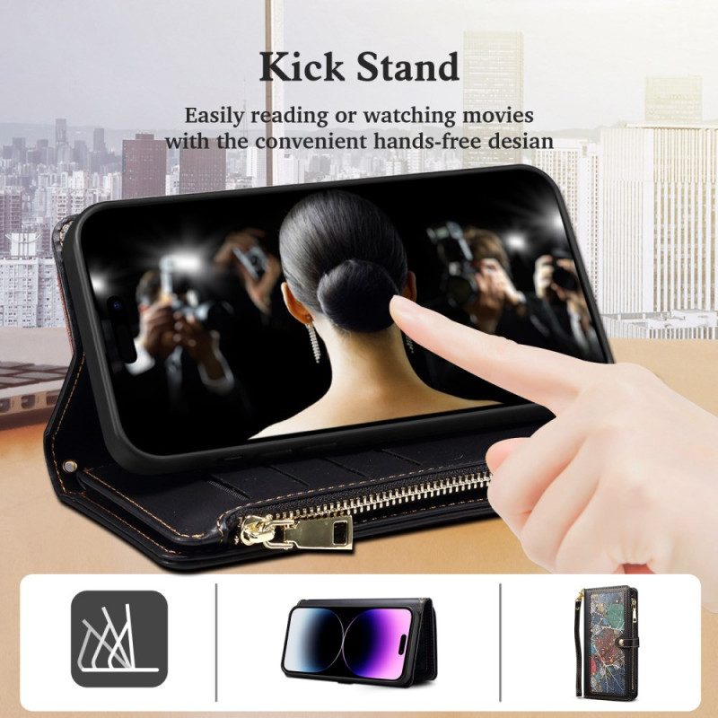 Lederhüllen Samsung Galaxy S25 Plus 5g Eseble Galaxy-serie