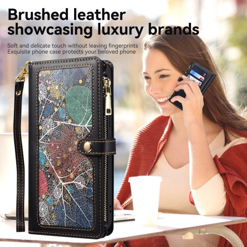 Lederhüllen Samsung Galaxy S25 Plus 5g Eseble Galaxy-serie