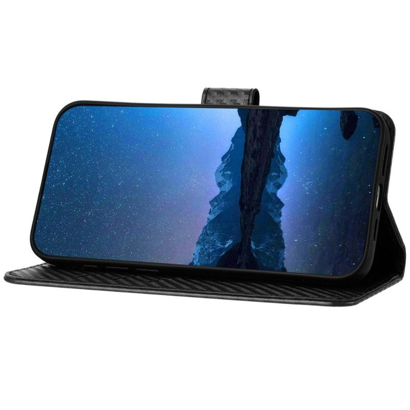 Lederhüllen Samsung Galaxy S25 Plus 5g Handyhülle Carbonfaser Mit Riemen