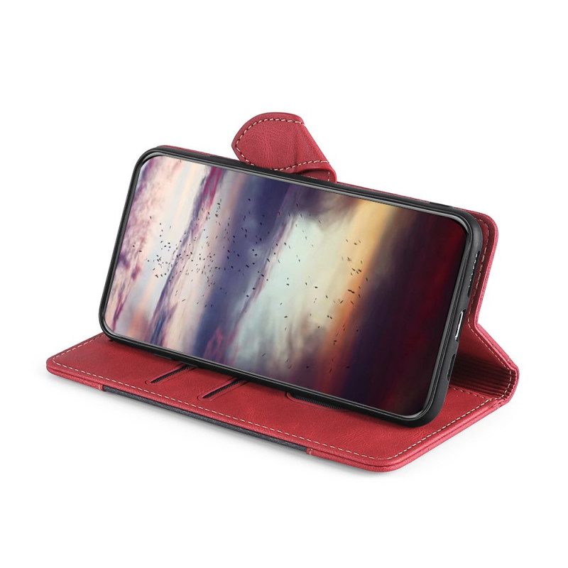 Lederhüllen Für Samsung Galaxy M32 Kunstleder Bicolor Stylisch