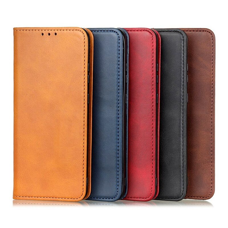 Schutzhülle Für Samsung Galaxy S21 Plus 5G Flip Case Vintage Spaltleder