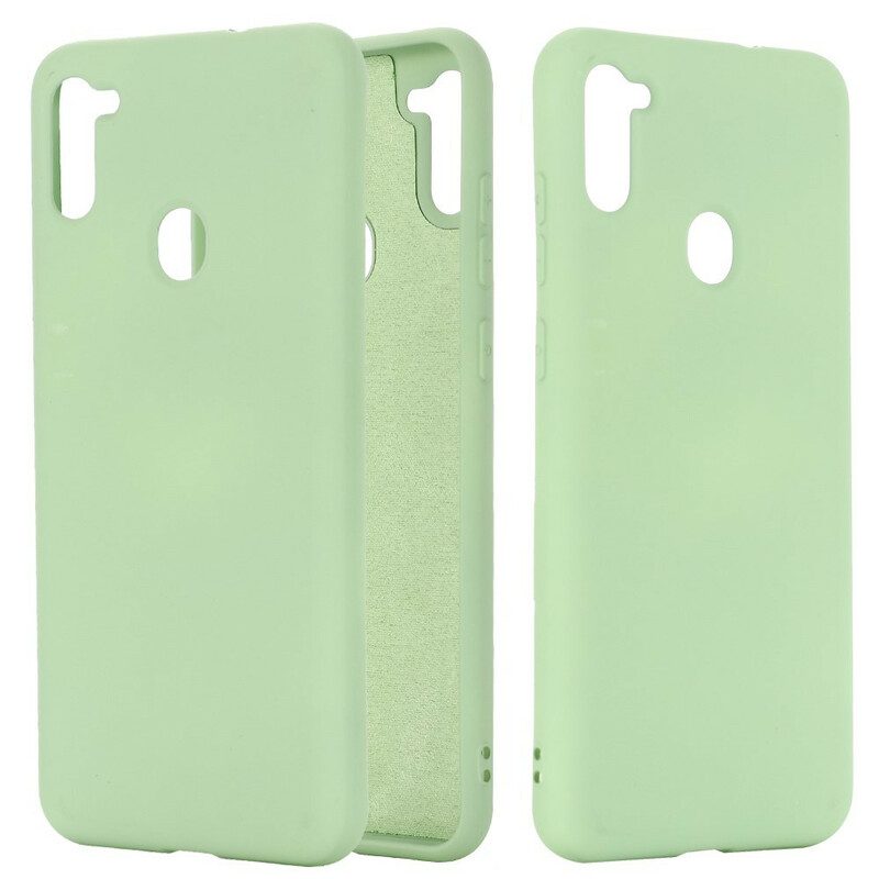 Handyhülle Für Samsung Galaxy M11 Flüssigsilikon-design