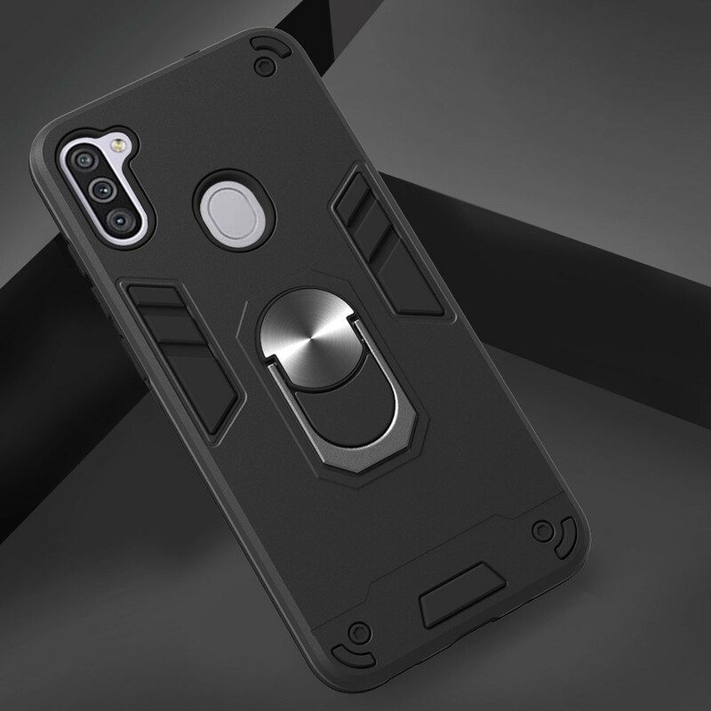 Hülle Für Samsung Galaxy M11 Mit Stützring Abnehmbar