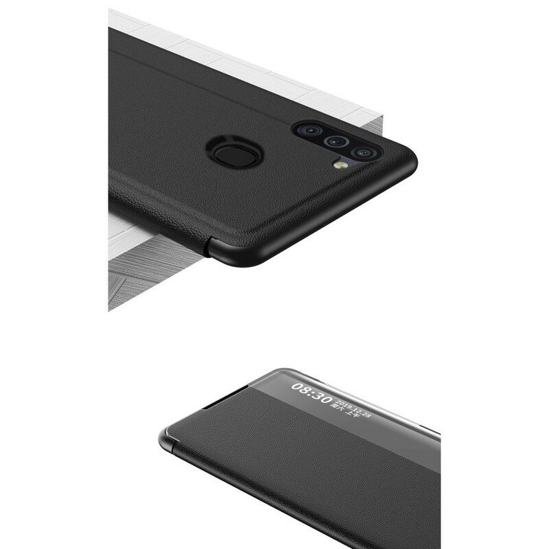 Schutzhülle Für Samsung Galaxy M11 Strukturiertes Kunstleder