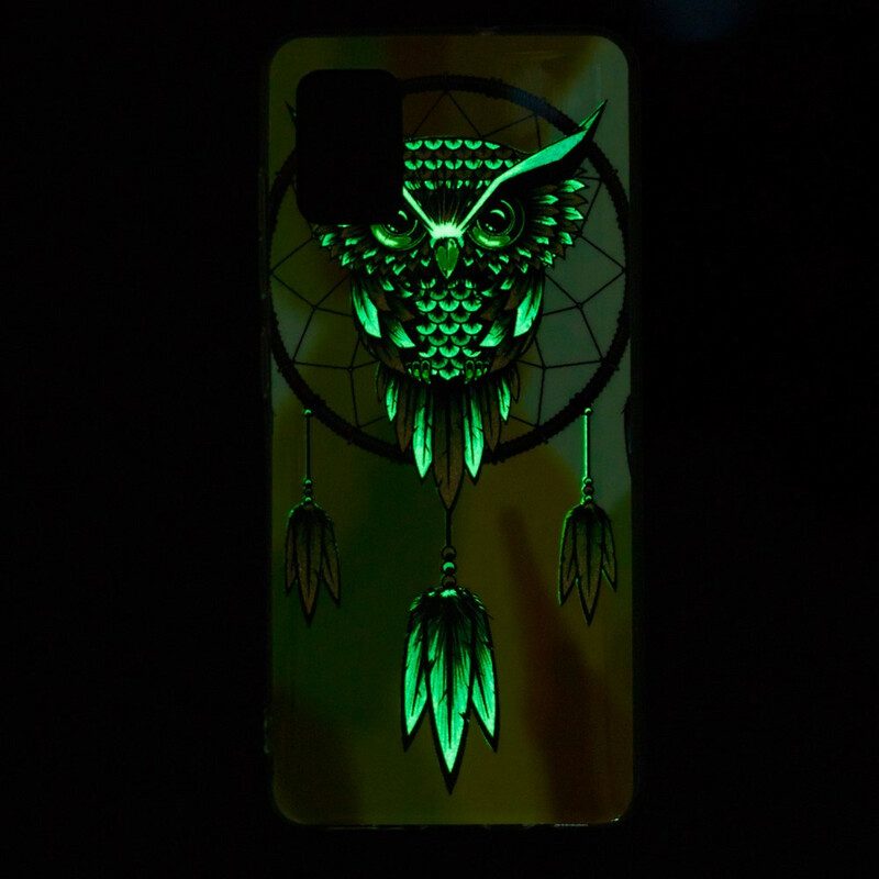Hülle Für Poco M5s Fluoreszierender Eulen-traumfänger