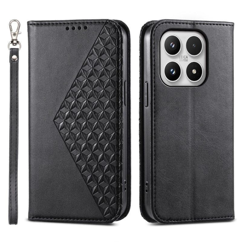Flip Case Xiaomi 17 Diamantmuster Am Rand