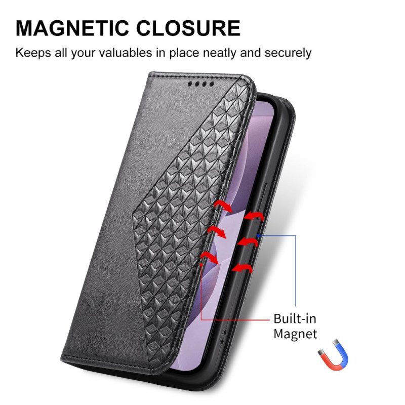 Flip Case Xiaomi 17 Diamantmuster Am Rand