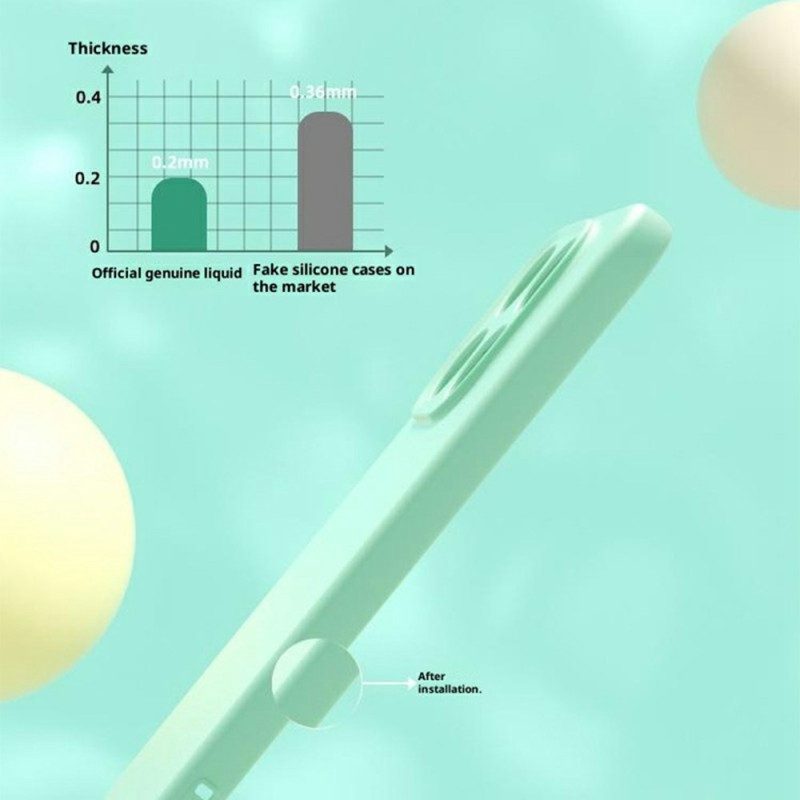 Hülle Für Xiaomi 17 Silikonfarbe