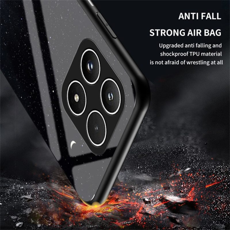 Hülle Xiaomi 17 Gehärtetes Glas Sternenhimmel