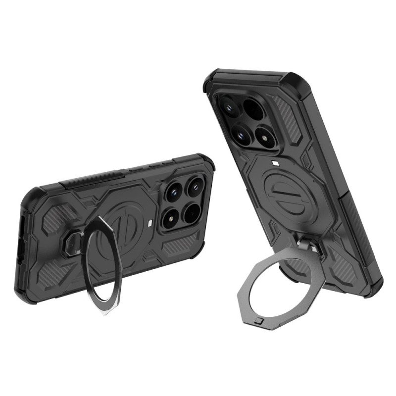 Hülle Xiaomi 17 Handyhülle Magnetischer Und Drehbarer Metallständer