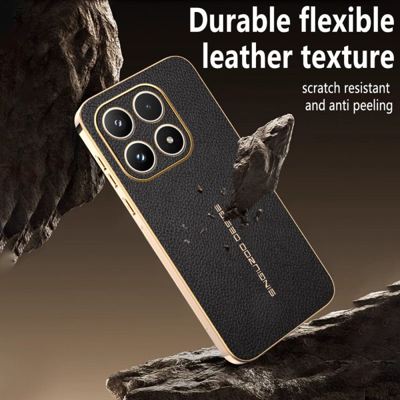 Hülle Xiaomi 17 Kratzfeste Litschi-textur