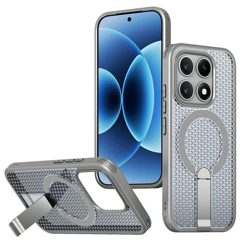 Hülle Xiaomi 17 Magnetische Gitterstruktur Mit Ständer