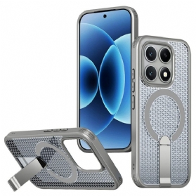 Hülle Xiaomi 17 Magnetische Gitterstruktur Mit Ständer