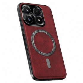 Hülle Xiaomi 17 Magsafe Lederoptik