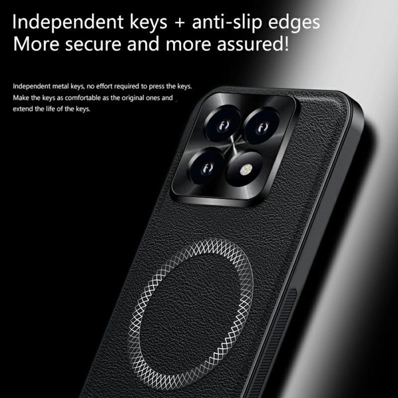 Hülle Xiaomi 17 Magsafe Lederoptik
