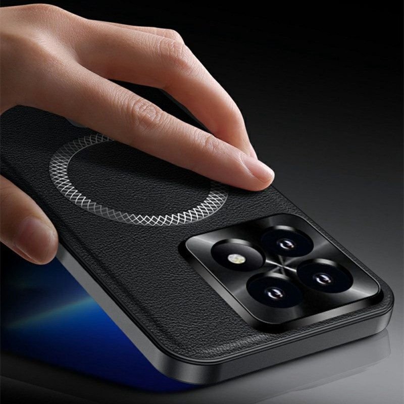 Hülle Xiaomi 17 Magsafe Lederoptik