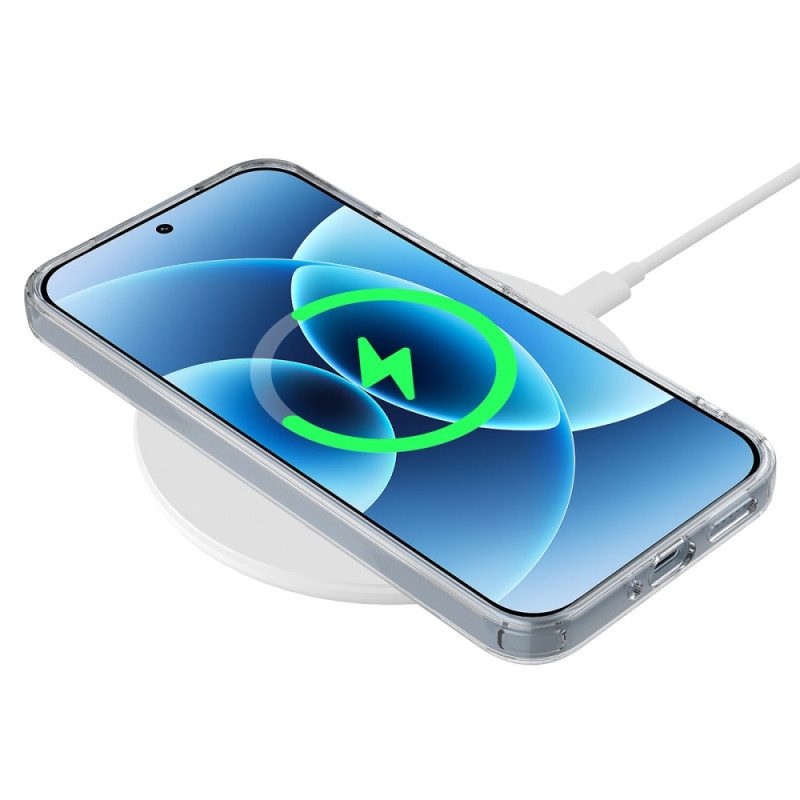 Hülle Xiaomi 17 Verstärktes Transparentes Magnetglas