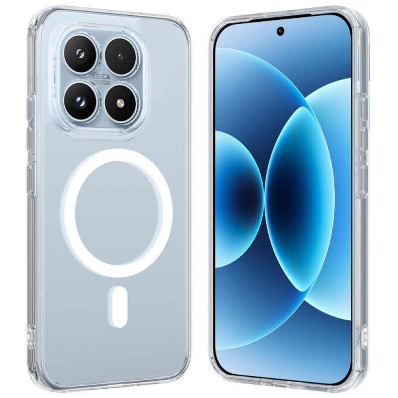 Hülle Xiaomi 17 Verstärktes Transparentes Magnetglas