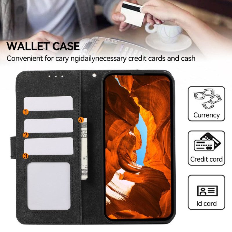 Lederhüllen Für Xiaomi 17 Abeel Zweifarbig