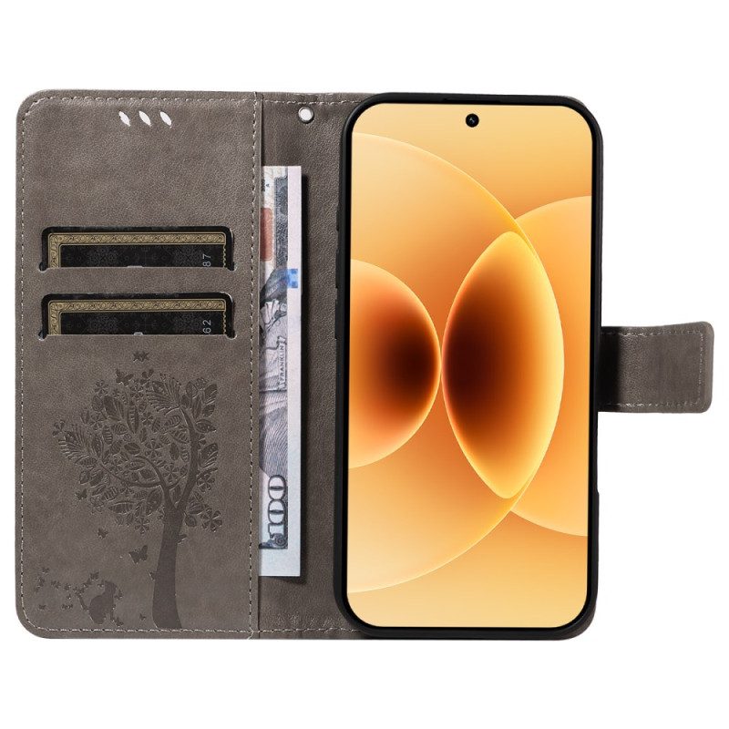 Lederhüllen Für Xiaomi 17 Katzenbaum