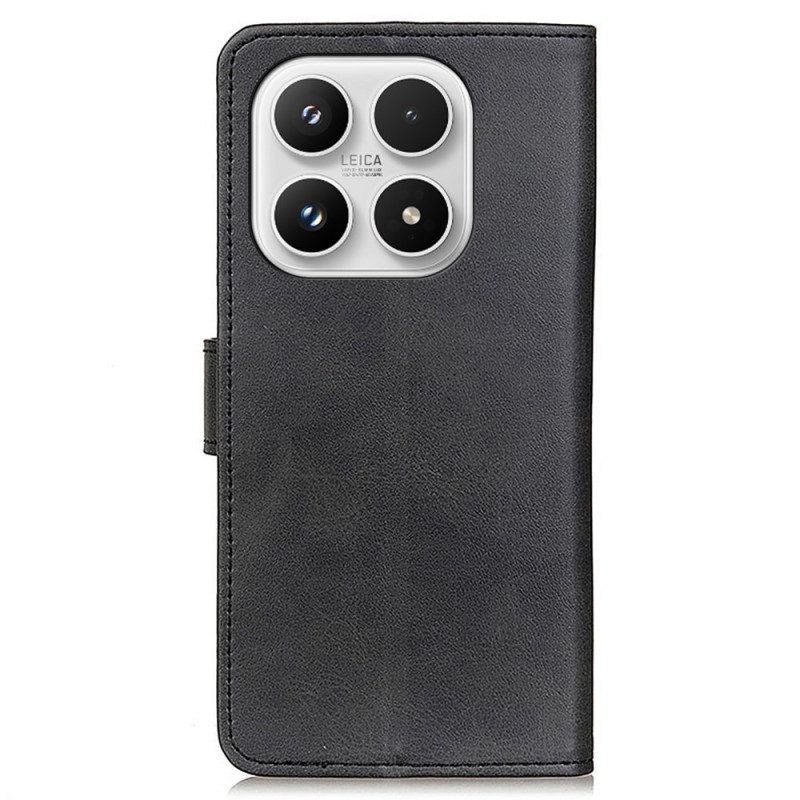 Lederhüllen Für Xiaomi 17 Mattes Kunstleder