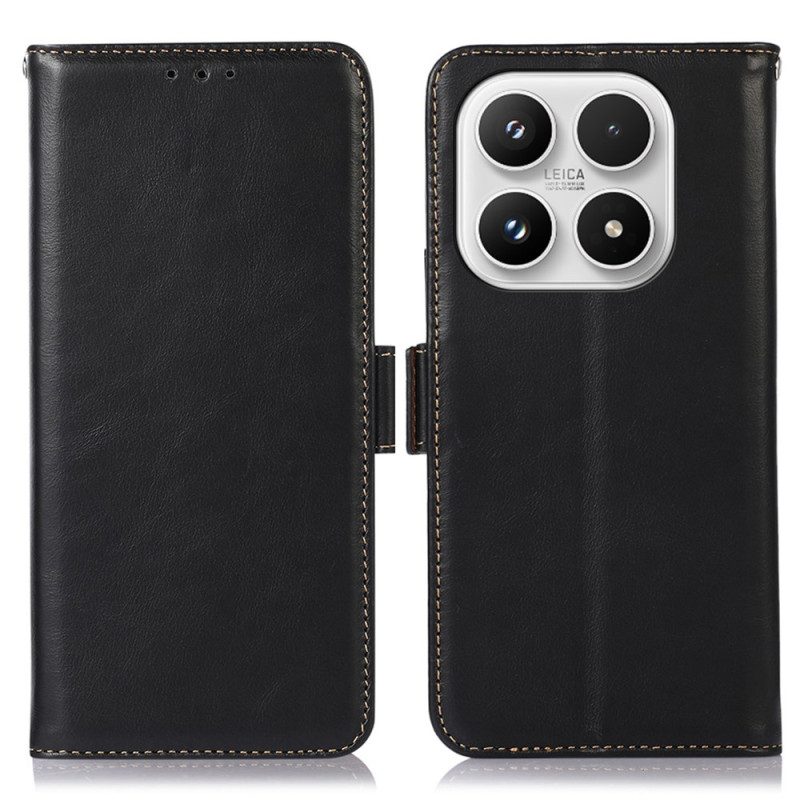 Lederhüllen Für Xiaomi 17 Rfid-geschütztes Leder