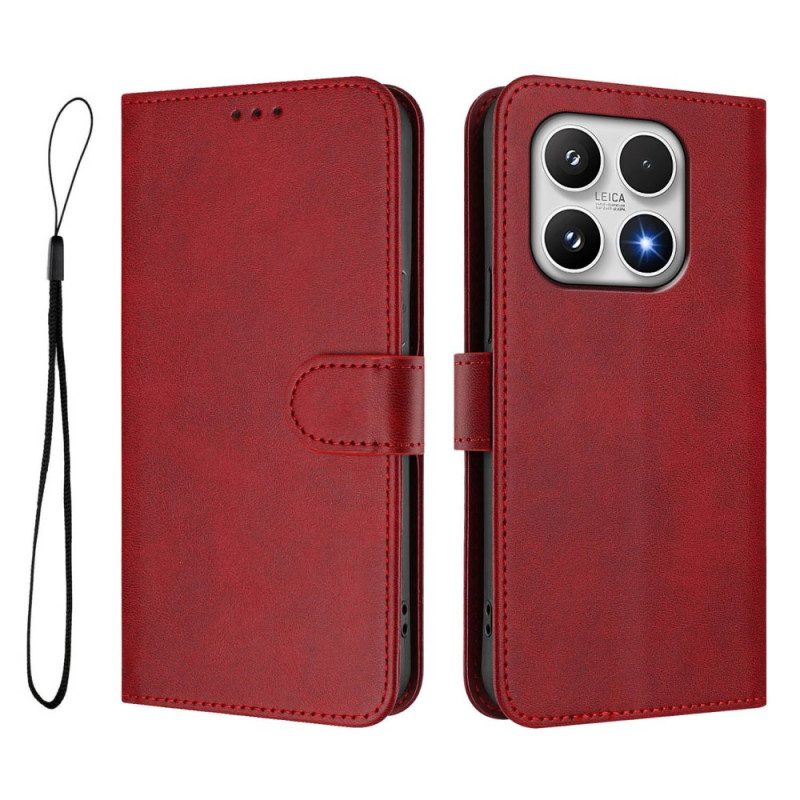 Lederhüllen Für Xiaomi 17 Rfid-schutz In Lederoptik