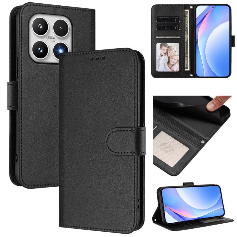 Lederhüllen Für Xiaomi 17 Rfid-schutz In Lederoptik