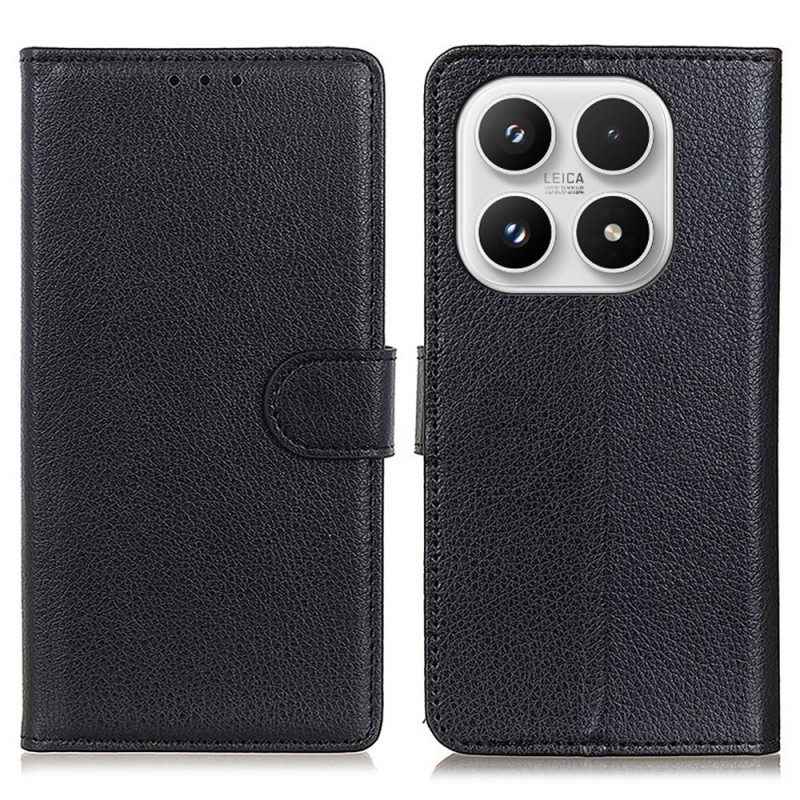 Lederhüllen Für Xiaomi 17 Traditionelles Kunstleder