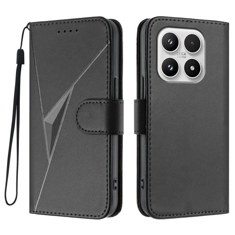 Lederhüllen Xiaomi 17 Dreiecksmuster