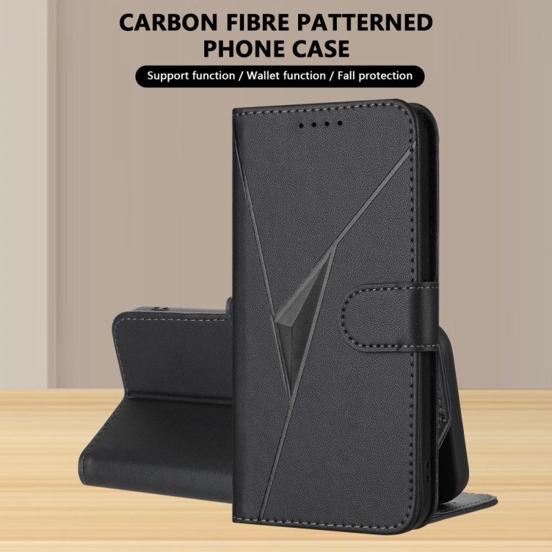 Lederhüllen Xiaomi 17 Dreiecksmuster