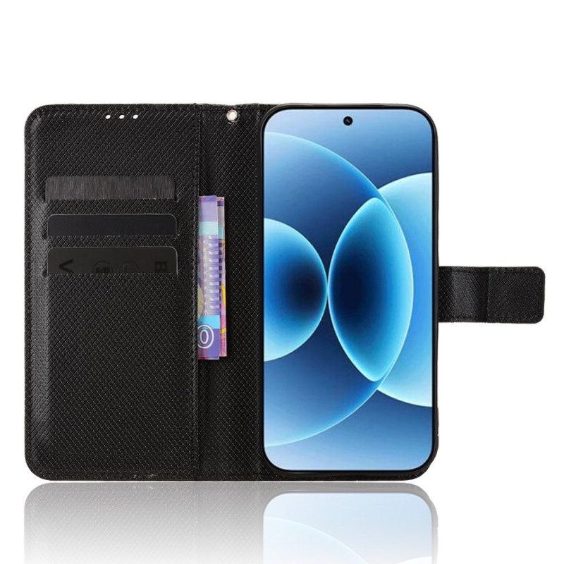 Lederhüllen Xiaomi 17 Handyhülle Strukturiertes Kunstleder