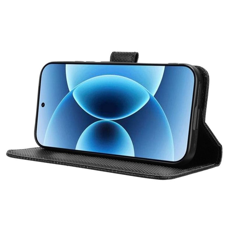 Lederhüllen Xiaomi 17 Handyhülle Strukturiertes Kunstleder