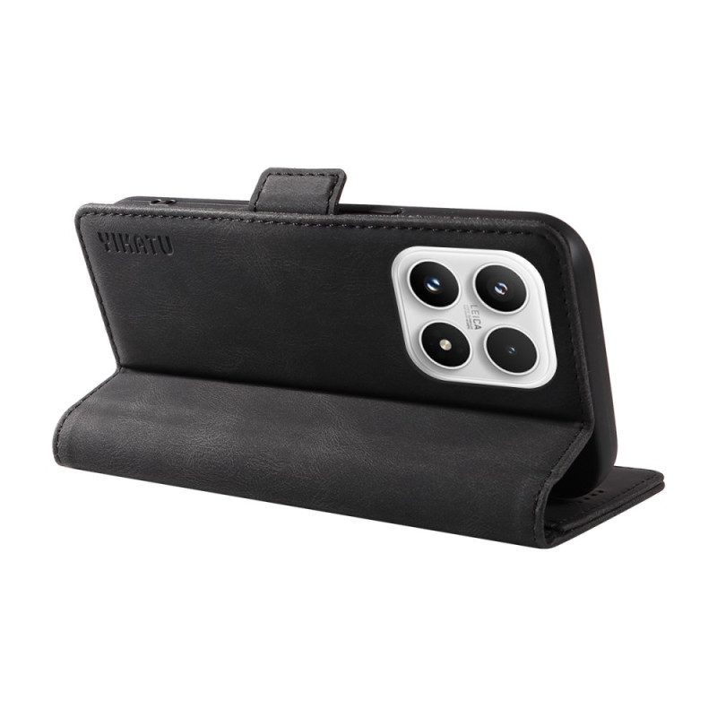 Lederhüllen Xiaomi 17 Handyhülle Yikatu Wildlederoptik