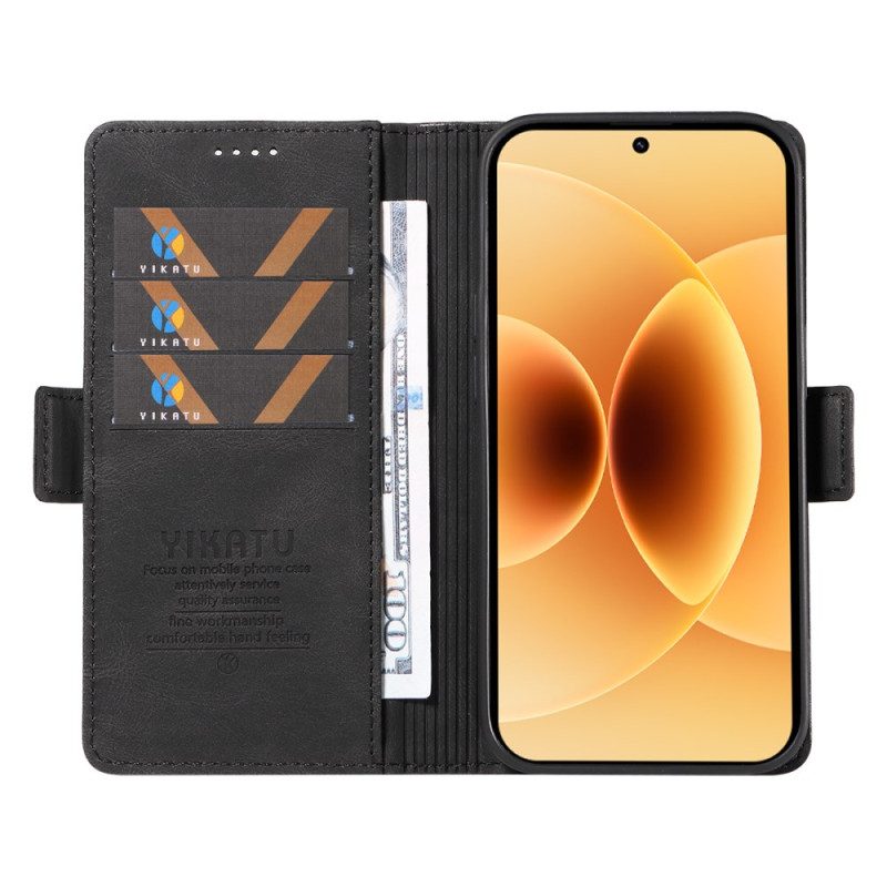 Lederhüllen Xiaomi 17 Handyhülle Yikatu Wildlederoptik