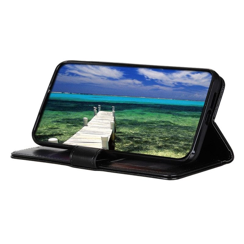 Lederhüllen Xiaomi 17 Lackleder-imitat