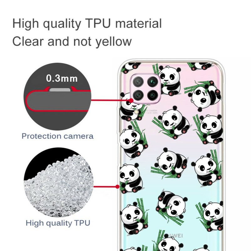 Handyhülle Für Huawei P40 Lite Kleine Pandas