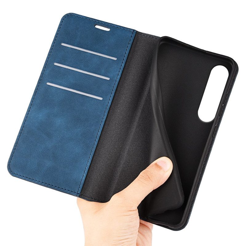 Flip Case Für Sony Xperia 1 Vii Lederoptik