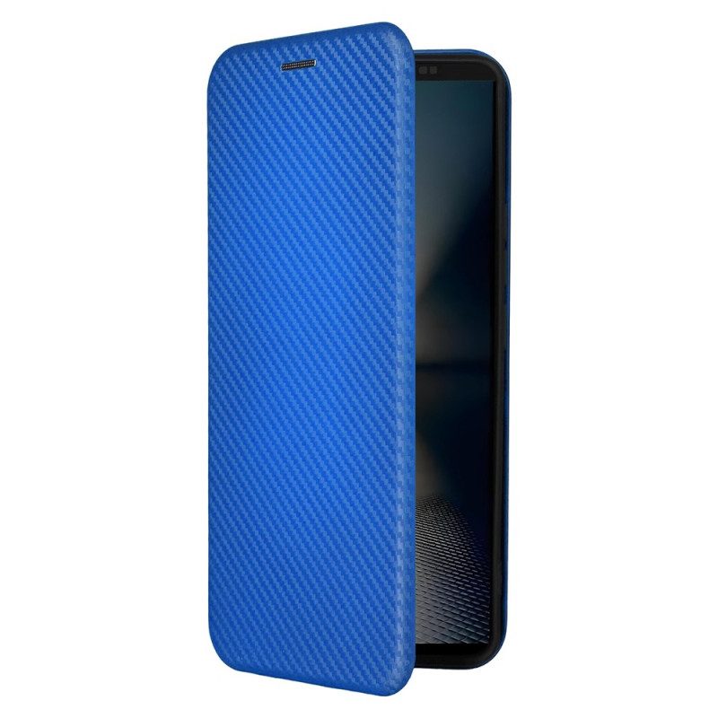 Flip Case Sony Xperia 1 Vii Carbonfaser