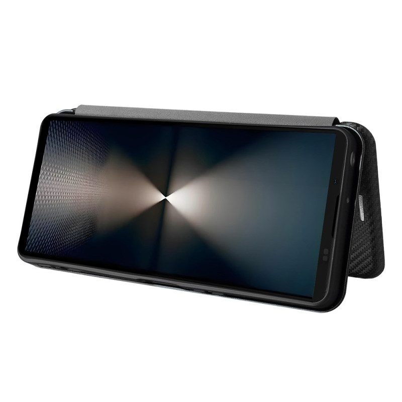 Flip Case Sony Xperia 1 Vii Carbonfaser
