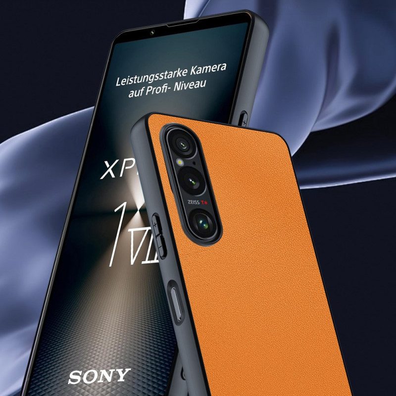 Hülle Für Sony Xperia 1 Vii Lederoptik