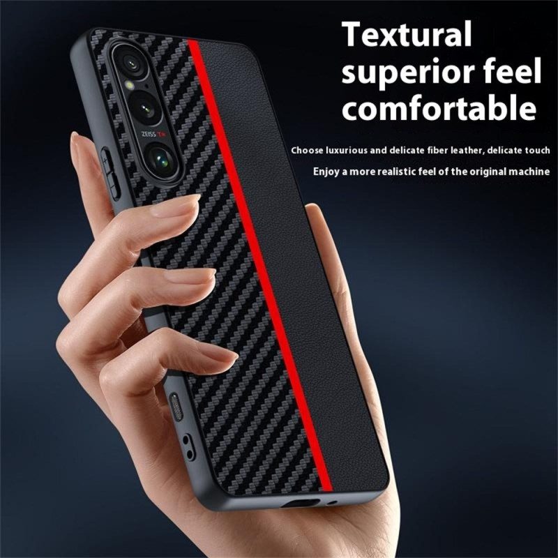 Hülle Sony Xperia 1 Vii Kohlefaser