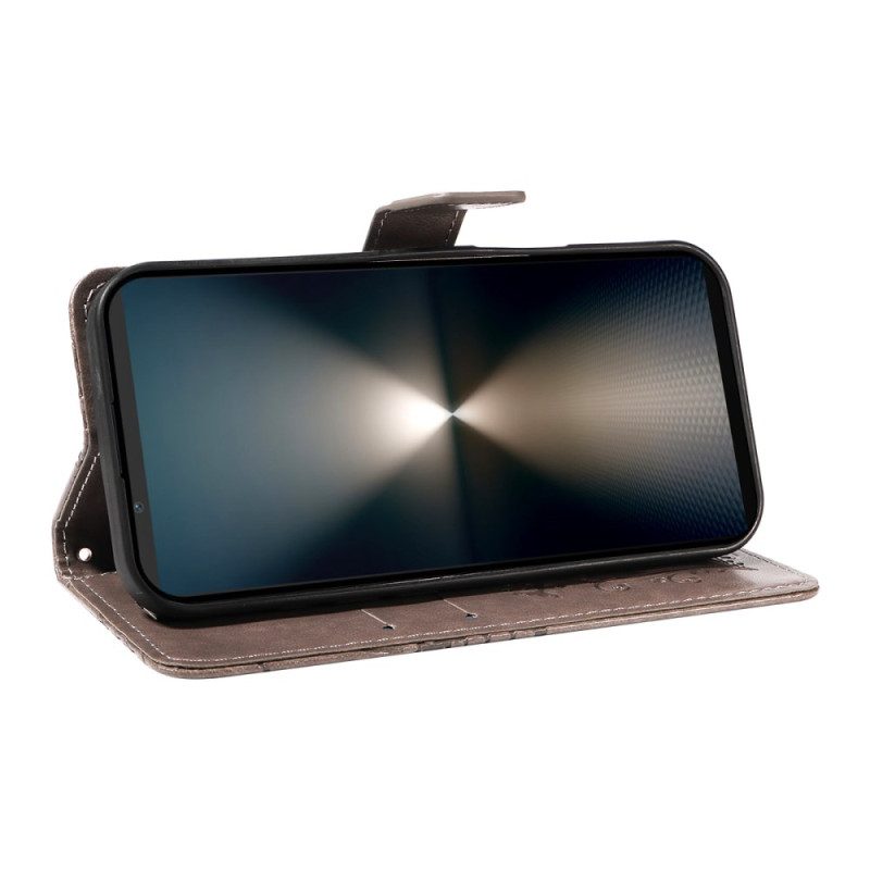 Lederhüllen Sony Xperia 1 Vii Handyhülle Riesige Schmetterlinge