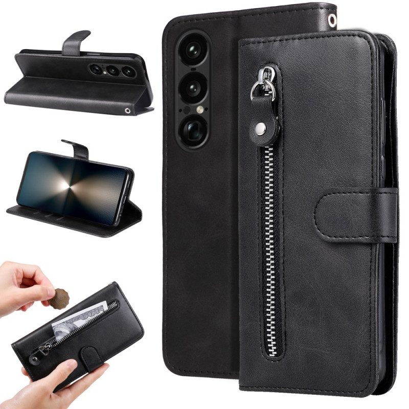 Lederhüllen Sony Xperia 1 Vii Münzgeldbörse