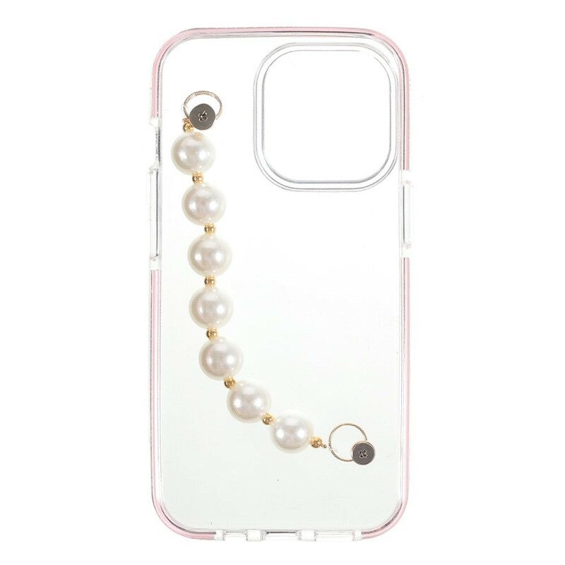 Hülle Für iPhone 13 Pro Silikon-armbandperlen