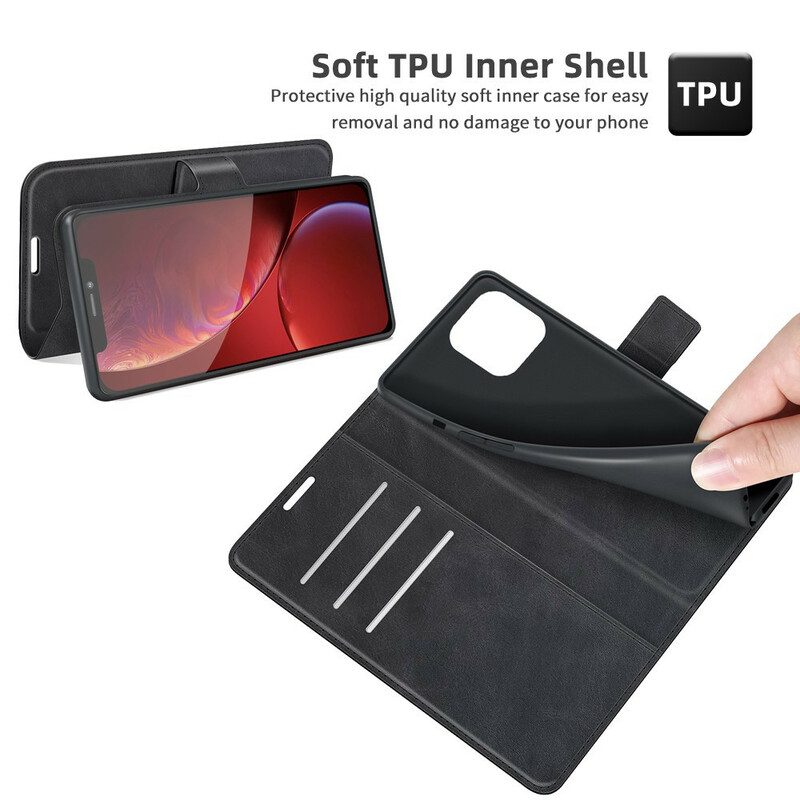Lederhüllen Für iPhone 13 Pro Stil: Lederdesign