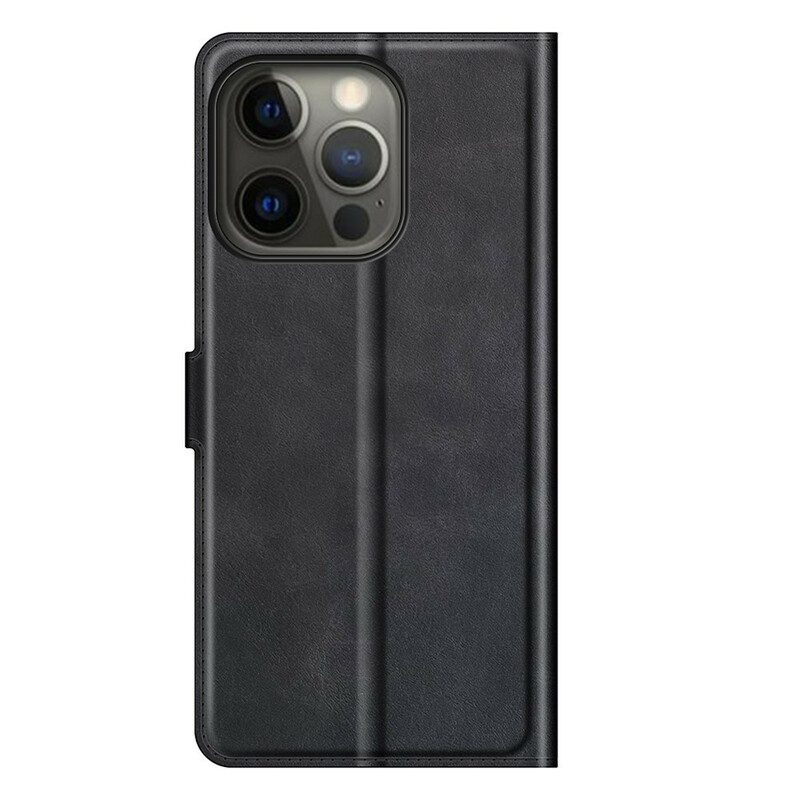 Lederhüllen Für iPhone 13 Pro Stil: Lederdesign