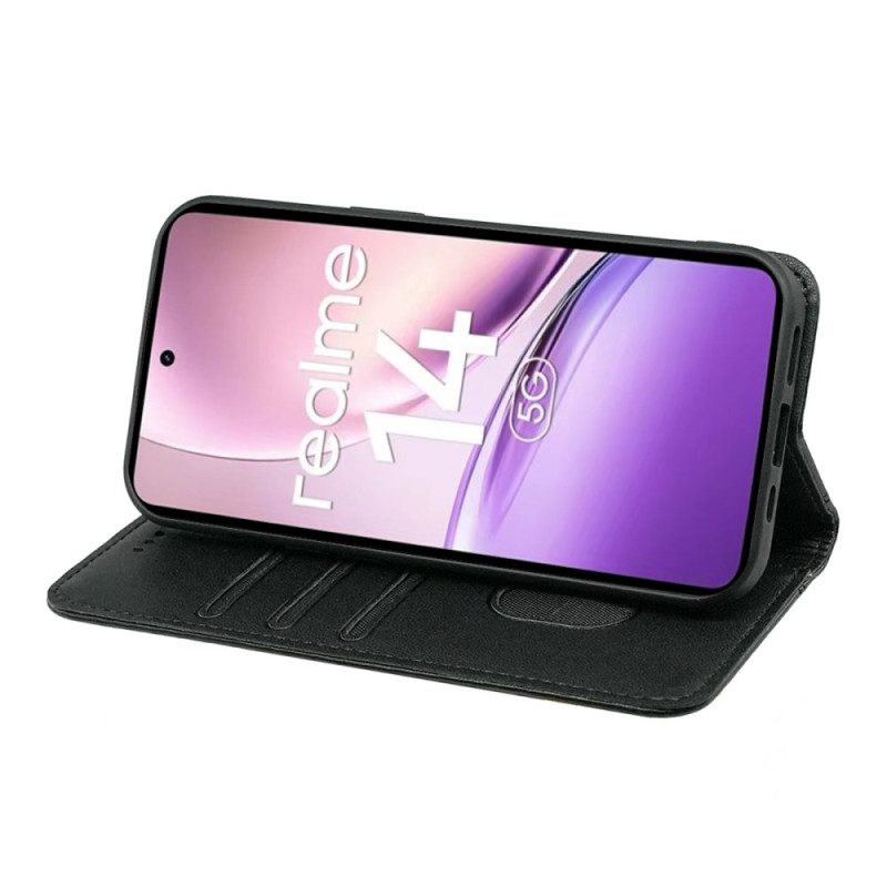 Flip Case Realme 14 5g Abnehmbarer Riemen