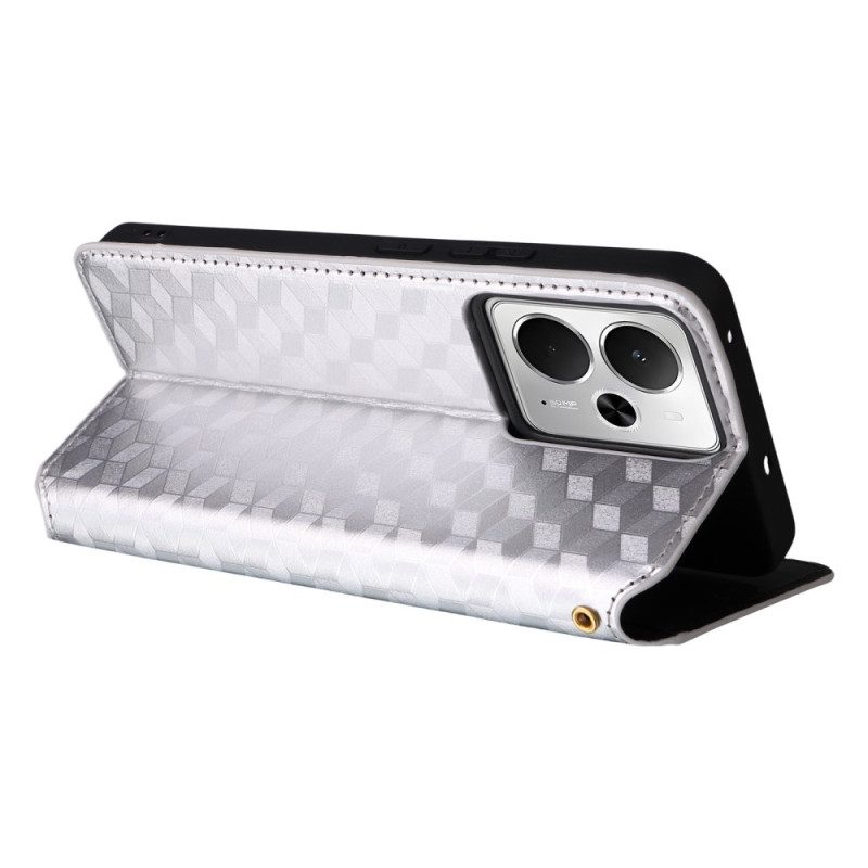 Flip Case Realme 14 5g Handyhülle 3d-diamanten